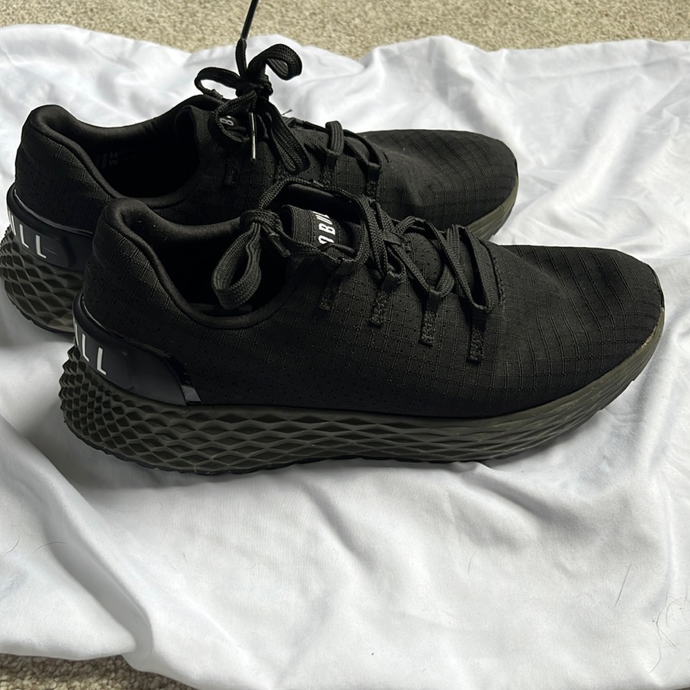 Worn once, no bull sneakers